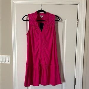 Crown & Ivy Vibrant Pink Mini Dress
